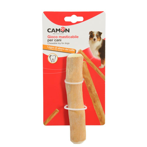 CAMON CHEWABLE COFFEE WOOD TOY FOR DOGS SIZE M