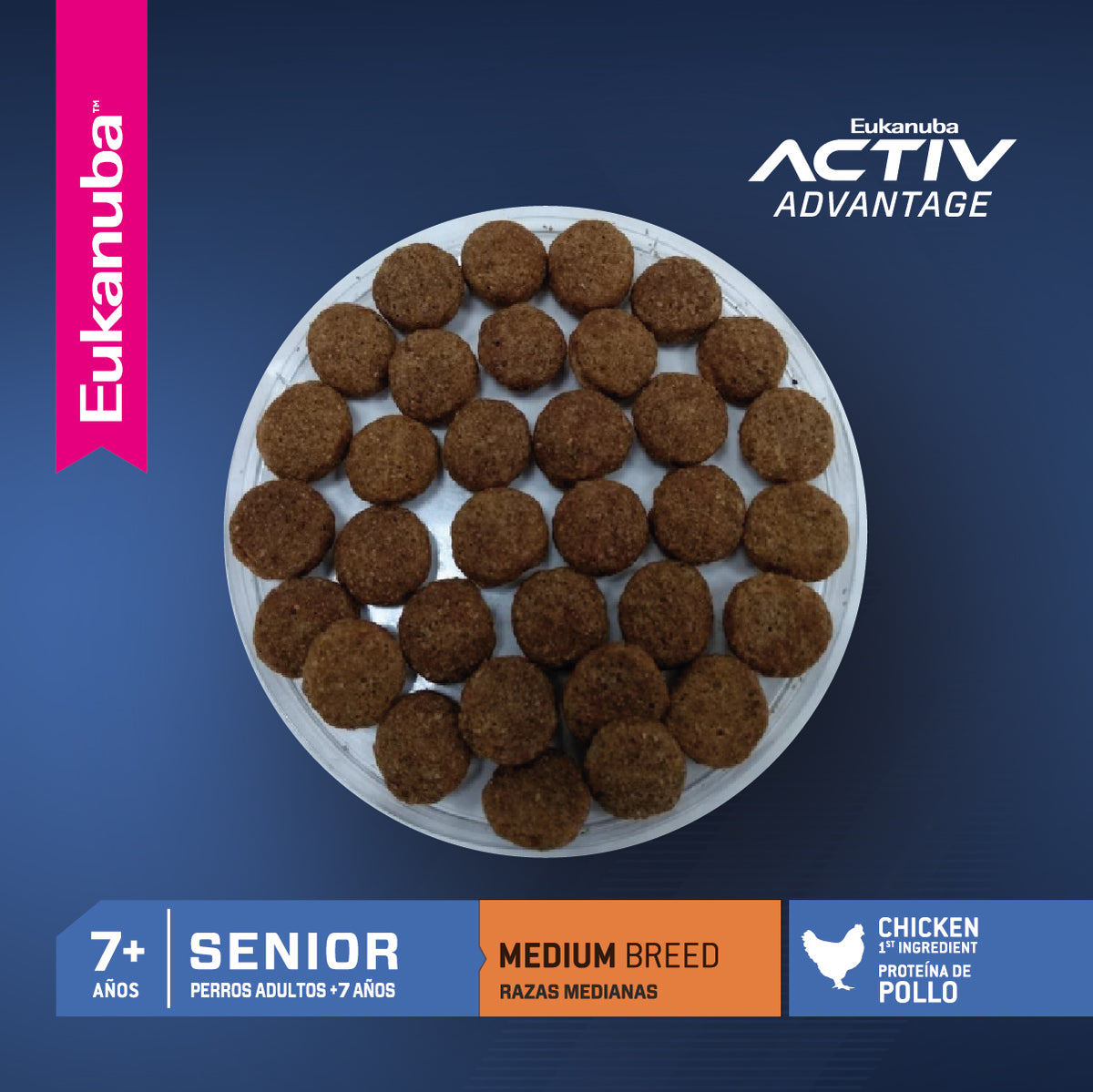 EUKANUBA MEDIUM SENIOR 15 KG – American Pets Panama