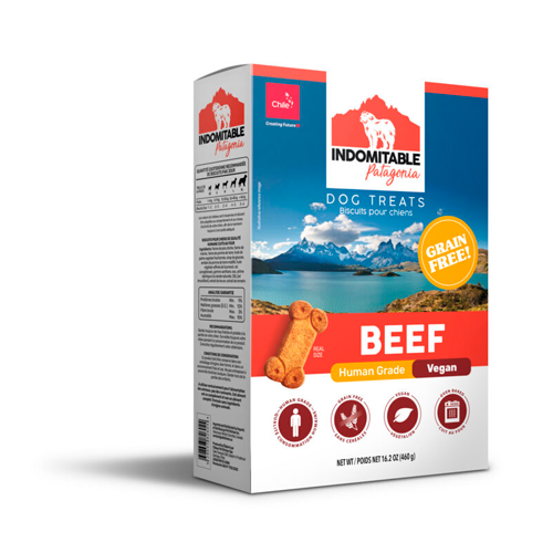 INDOMITABLE PATAGONIA GRAIN FREE BEEF 460 GRAMOS