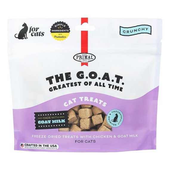 PRIMAL FELINE CHICKEN THE G.O.A.T. TREATS 2ONZ