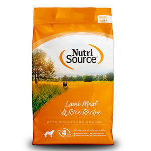 NUTRISOURCE LAMB MEAL & RICE 15 LBS 090145
