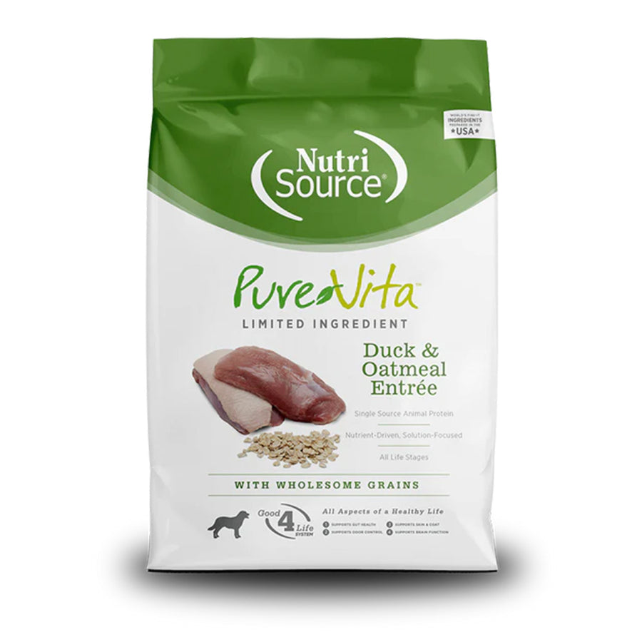 PURE VITA DUCK&OATMEAL 5LBDOG