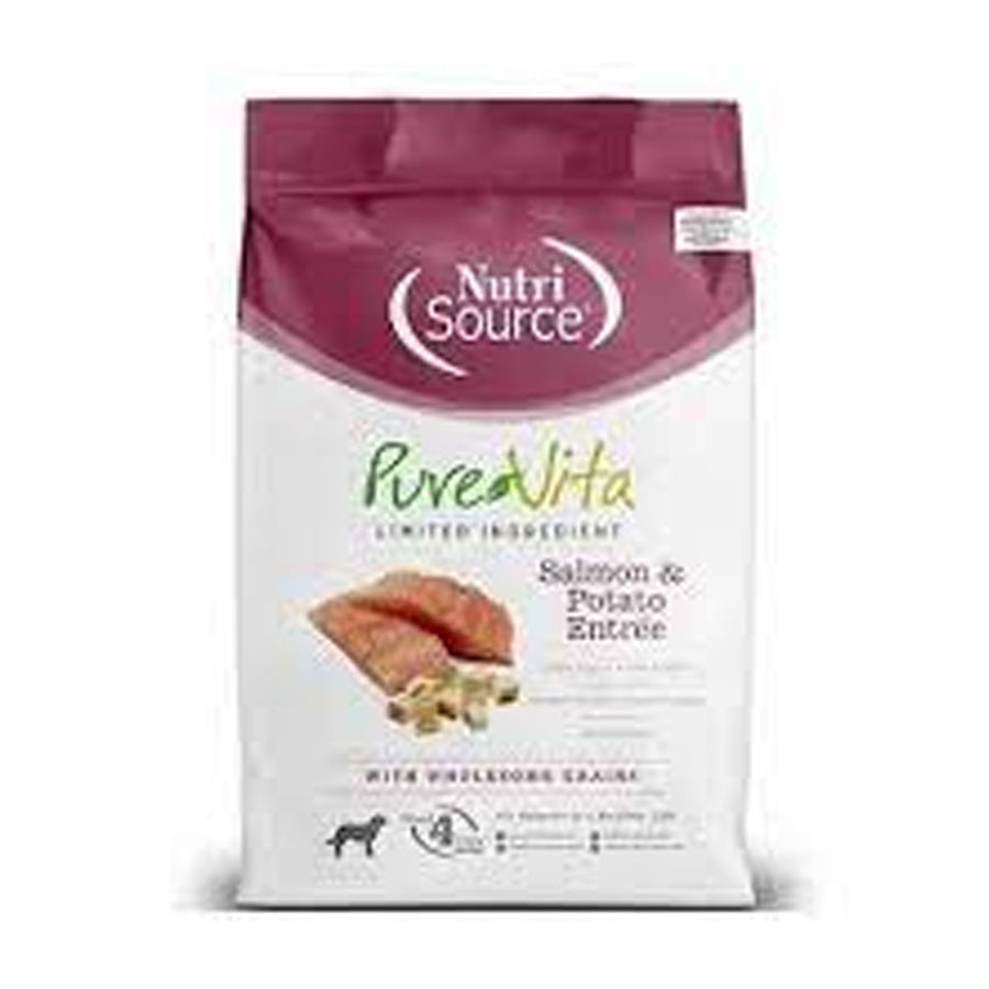 PURE VITA SALMON&POTATO 5LB.DOG.