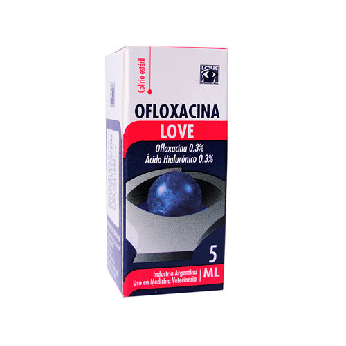 OFLOXACINA LOVE CON AC HIALURONICO