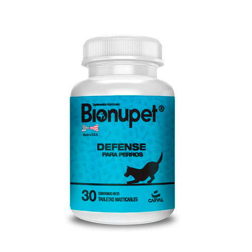 BIONUPET DEFENSE 30 TABLETAS VENTA POR FRASCO