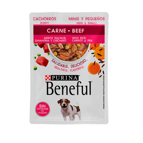 PURINA BENEFUL CARNE PUPPY/MINI 100G