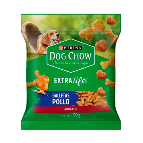 DOGCHOW SNACK ADULTO POLLO 100G