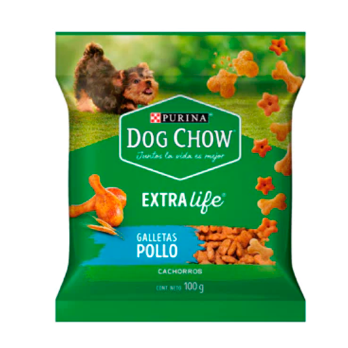 DOGCHOW SNACK CACHORRO POLLO 100G