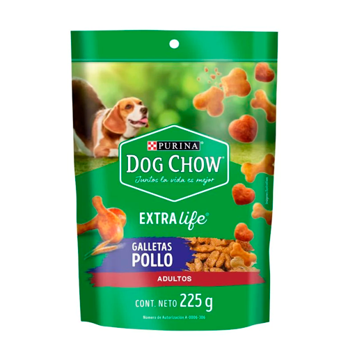 DOGCHOW SNACK ADULTO POLLO 225G