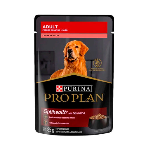 PRO PLAN ADULT CARNE 24X85G MX