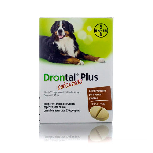 DRONTAL PLUS SABOR 35 KG 1 TAB BAYER