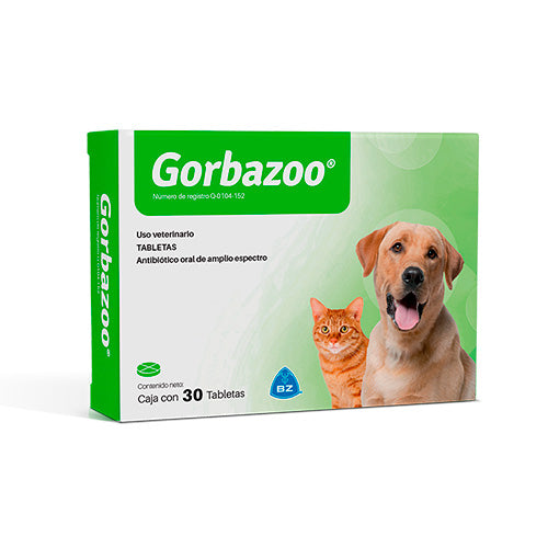 GARBAZOO ANTIBIOTICO ORAL 30 TABLETAS