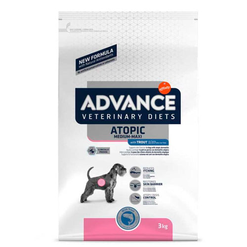 ADVANCE VETERINARY DIETS ATOPIC MEDIUM MAXI TRUCHA 3KG