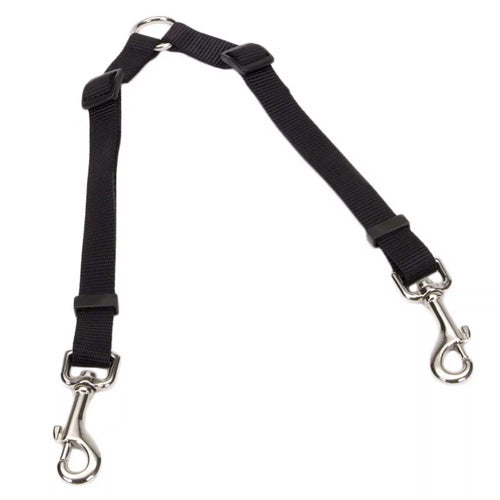 COASTAL 2 DOG ADJUSTABLE COUPLER 3/8" BLK24