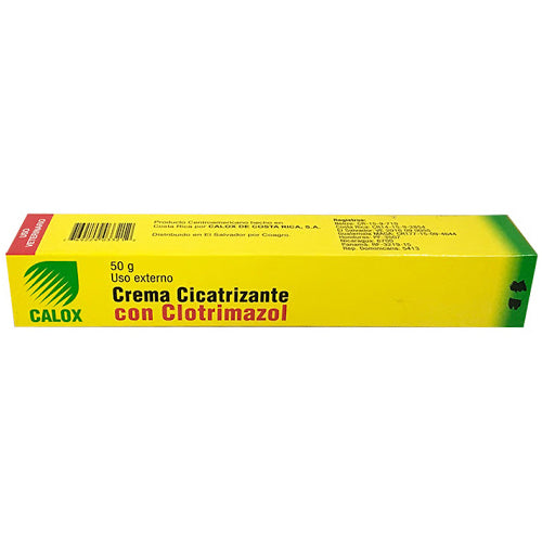 Crema Cicatrizante Calox Tubo 50 Gr