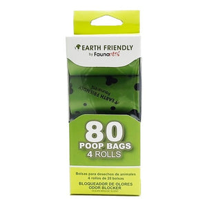 Fauna Pets Earth Friendly Poop Bags 4 Rollos