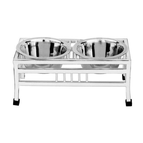INDIPETS PLATOS 1 PINT DINER WROUGHT IRON ANTIQUE FINISH