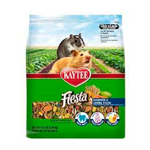 KAYTEE FIESTA HAMSTER & GERBIL GOURMET VARIETY FOOD 4.5 lB 100037721