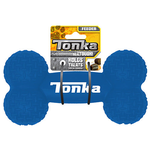 TONKA RUBBER XL DIAMOND PLATE FEEDER BONE -BLUE