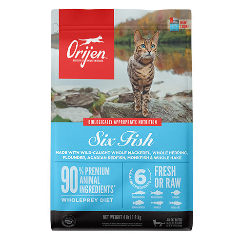 Orijen Cat 6 Fish Cat 4 Lb / 1.8 Kg