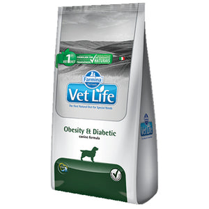 Vet Life Canine Obesity Diabetic 2Kg P0117