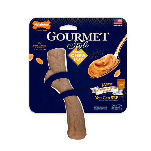 NYLABONE NYLA STRONG CHEW STICK PB MED GOURMET STYLE NFPS103P