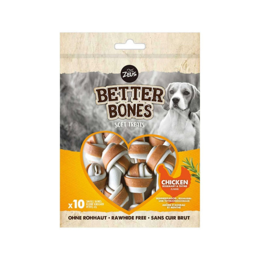 Zeus Better Bones Pollo - Hueso Pequeño 10pk
219grs 
delicioso POLLO 4X10G