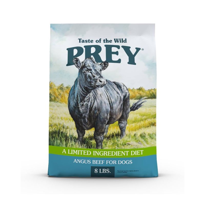 TASTE OF THE WILD PREY ANGUS BEEF FORMULA FOR DOGS 8 LBS / 3.63 KGS