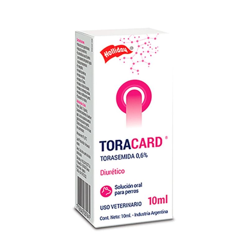 TORACARD CON TORASEMIDA 0.06% 10 ML