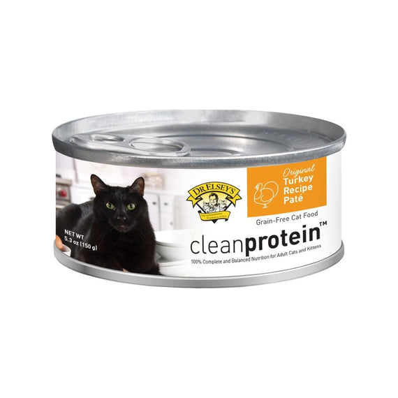 DR. ELSEY'S CLEANPROTEIN ORIGINAL TURKEY RECIPE WET CAT FOOD 5.3 OZ 034531 (Copia)