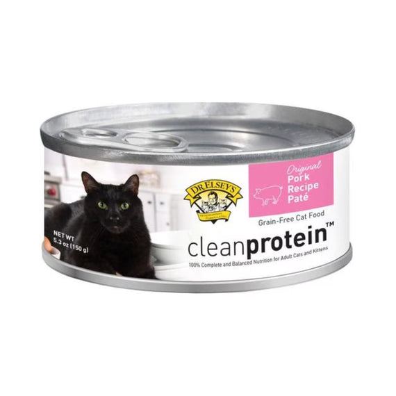 DR. ELSEY'S CLEANPROTEIN ORIGINAL PORK RECIPE WET CAT FOOD 5.3 OZ 038539