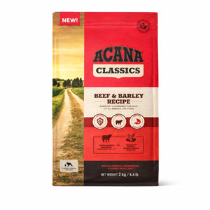 ACANA BEEF & BARLEY RECIPE 4 LB