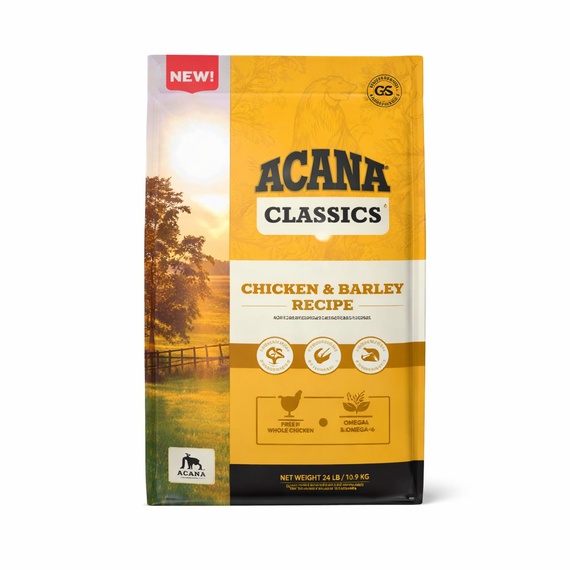 ACANA CHICKEN & BARLEY RECIPE 22.5 LB