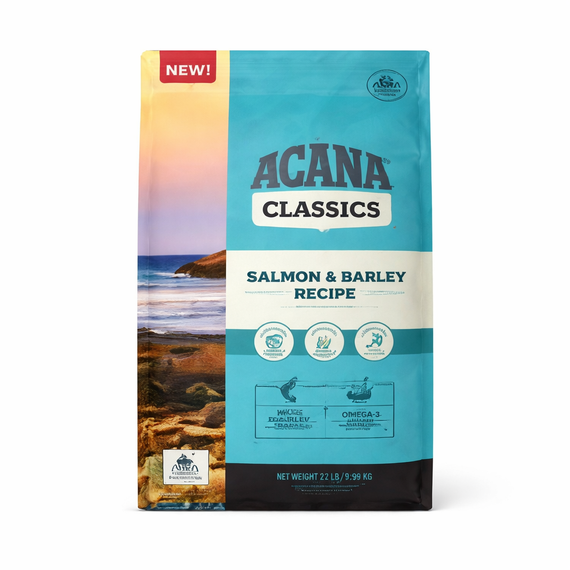 ACANA SALMON & BARLEY RECIPE 22.5 LB