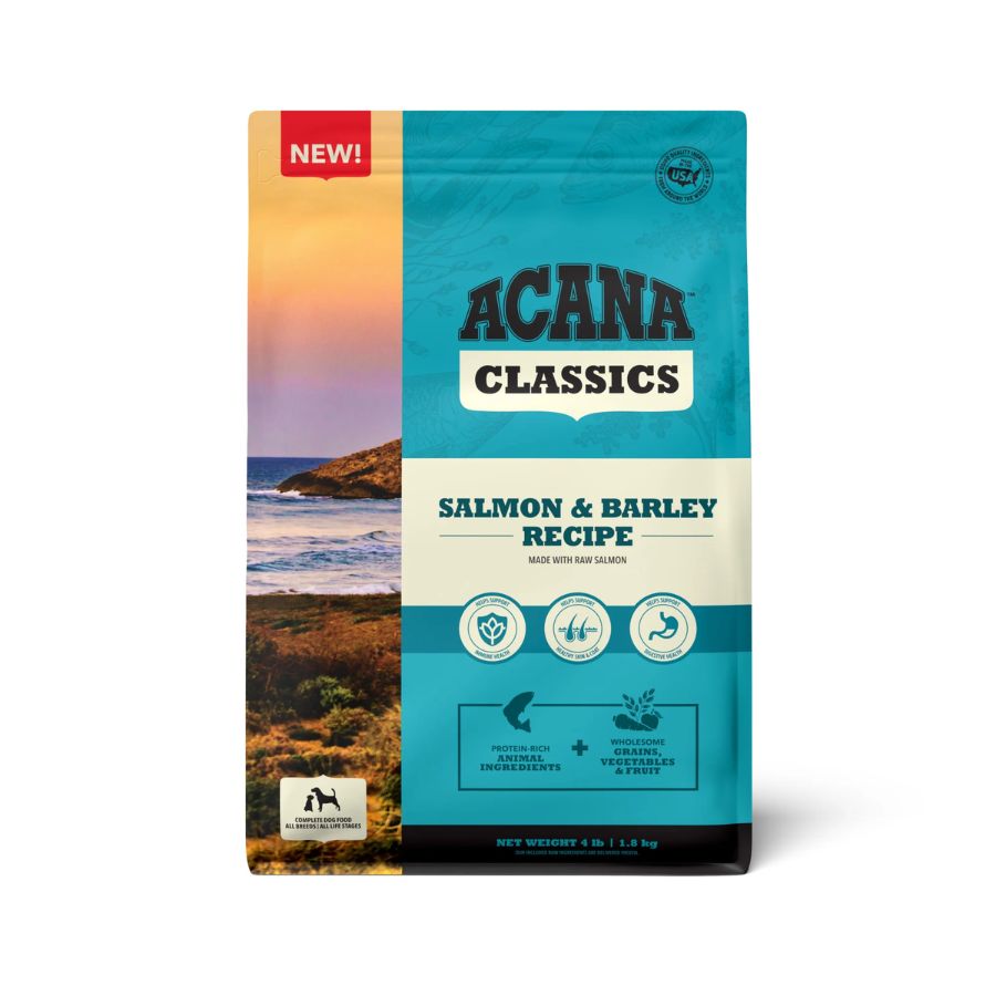 ACANA SALMON & BARLEY RECIPE 4 LB