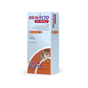 BRAVECTO 1M TRIPLE 5-10KG 100MG