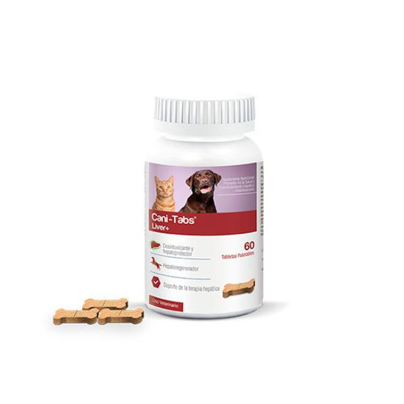 CANI-TABS LIVER FRASCO DE 60 TAB