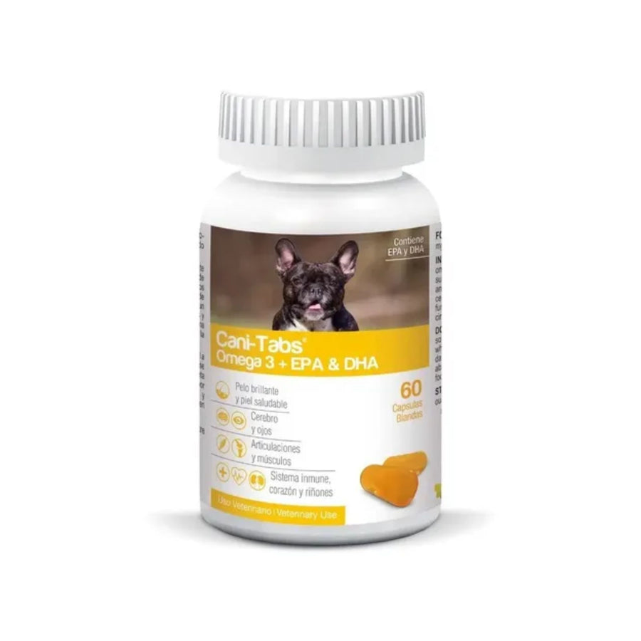 CANI-TABS OMEGA 3 + EPA&DHA FRASCO DE 60 CAP