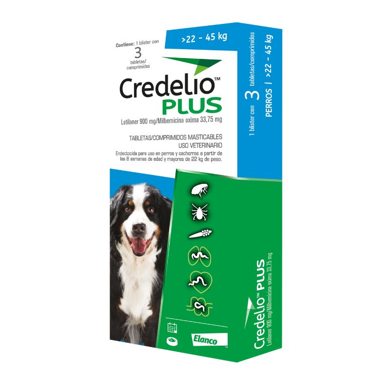 CREDELIO PLUS AZUL 900/33.75 MG VENTA POR UNIDAD