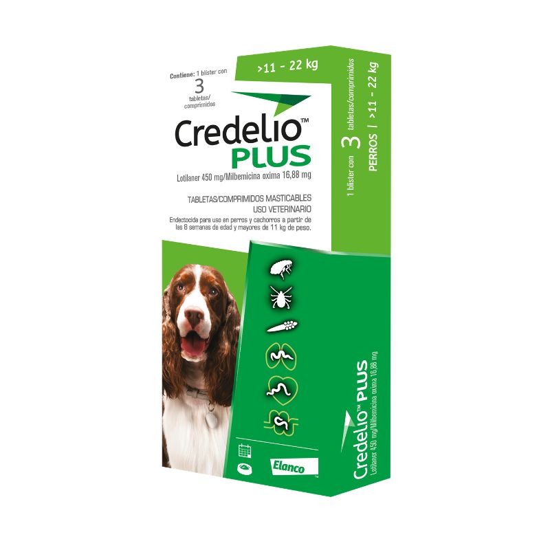 CREDELIO PLUS VERDE 450/16.88 MG VENTA POR UNIDAD