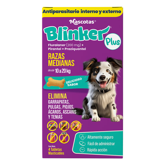 BLINKER PLUS 200 MG 10 KG - 20 KG