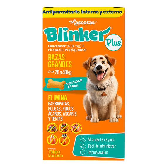 BLINKER PLUS 400 MG 20 KG - 40 KG