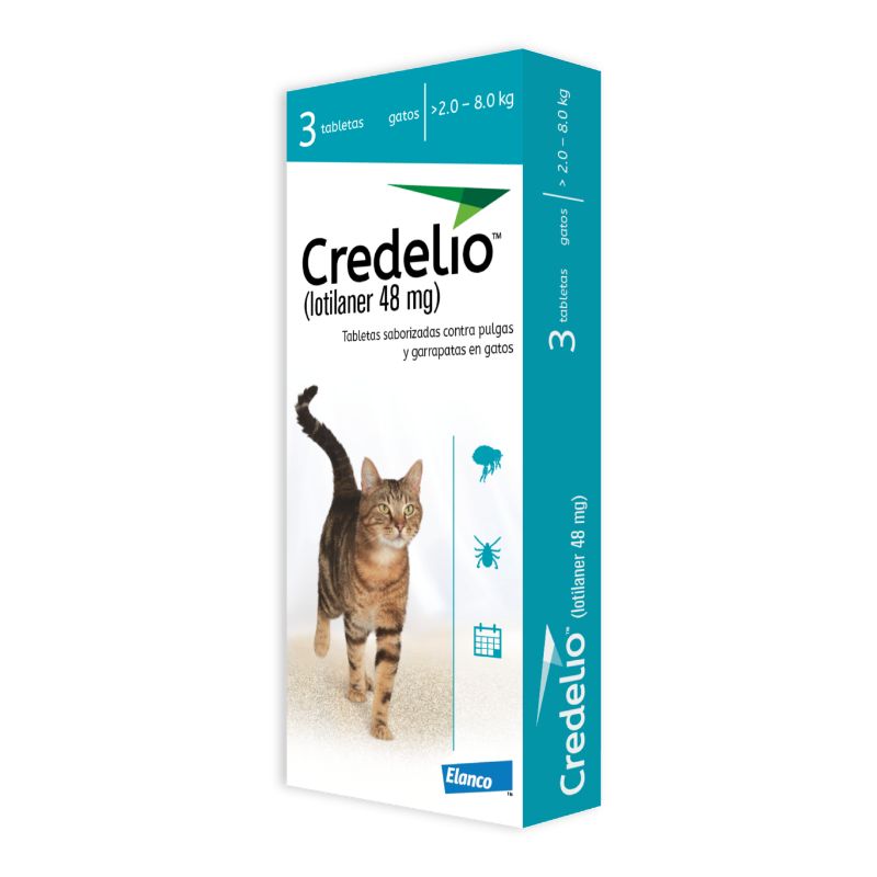 CREDELIO CAT 48 MG CAJA 3 TAB VENTA POR UNID