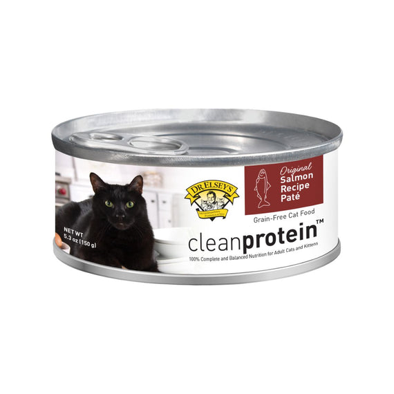 DR. ELSEY'S CLEANPROTEIN ORIGINAL SALMON RECIPE WET CAT FOOD 2.75 OZ 033275