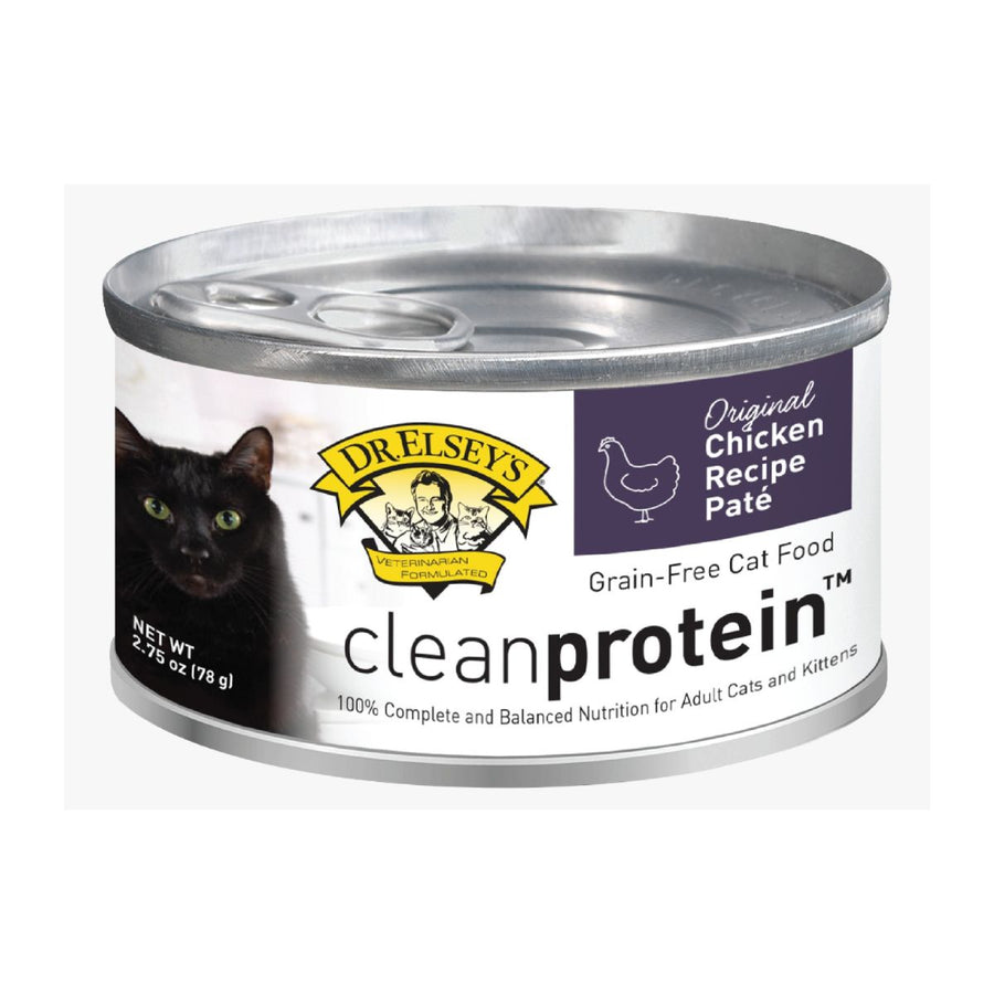 DR. ELSEY'S CLEANPROTEIN ORIGINAL CHICKEN RECIPE WET CAT FOOD 2.75 OZ 032278