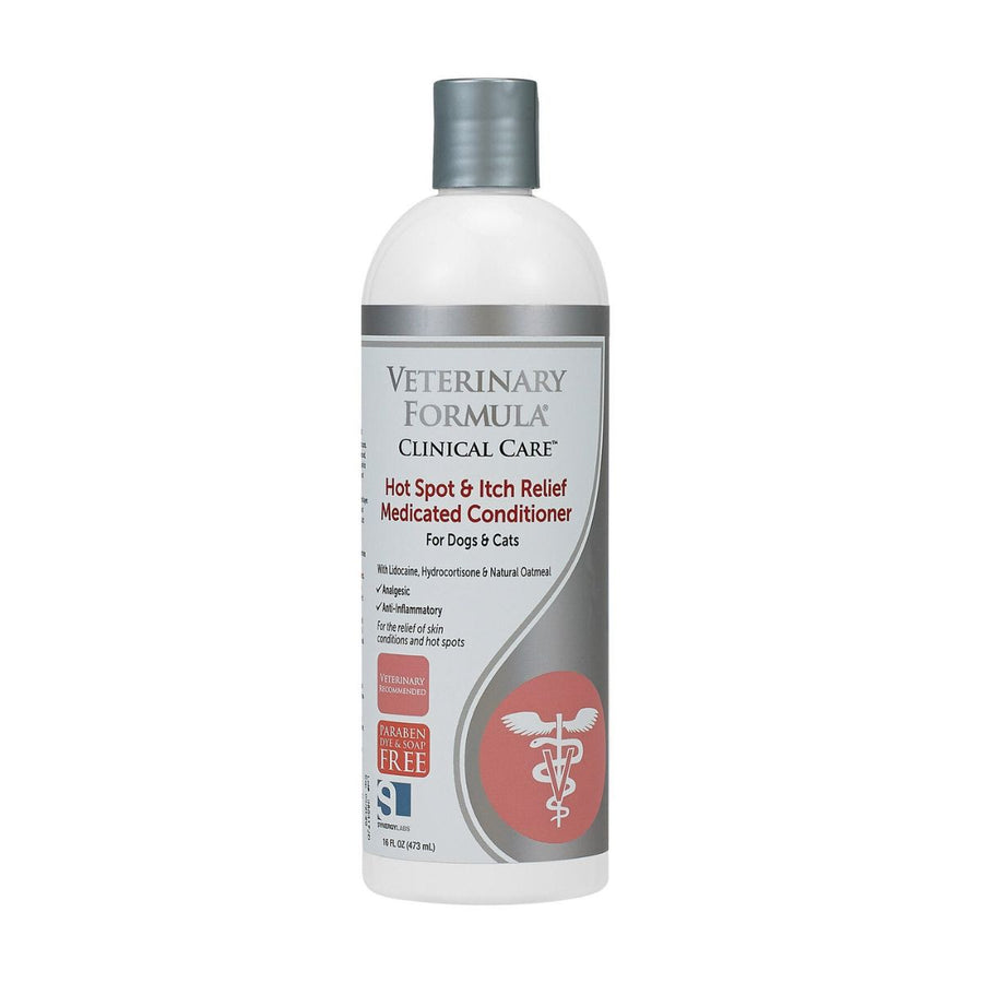 VETERINARY FORMULA HOT SPOT & ITCH RELIEF MEDICATED CONDITIONER 16 OZ