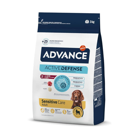 ADVANCE SENSITIVE MEDIUM CORDERO 3 KG 923544