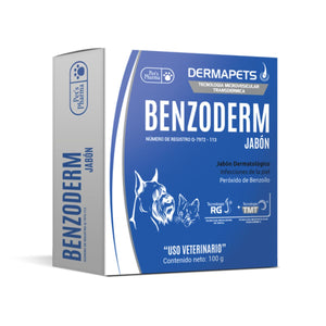 Pet Pharma Benzoderm  Jabon  Infecciones de La Piel 100 G