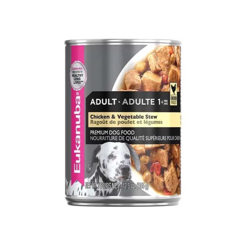 EUKANUBA LATA ADULTO CHICKEN & VEGETABLES 12.5 OZ
