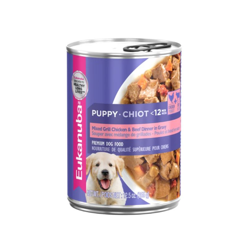 EUKANUBA LATA PUPPY CHICKEN & BEEF 12.5 OZ